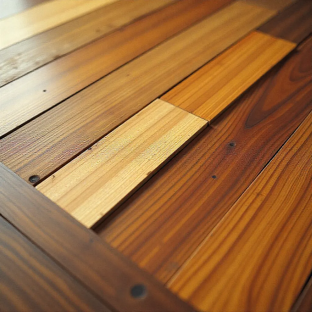 Wood surface texture demonstrating material properties